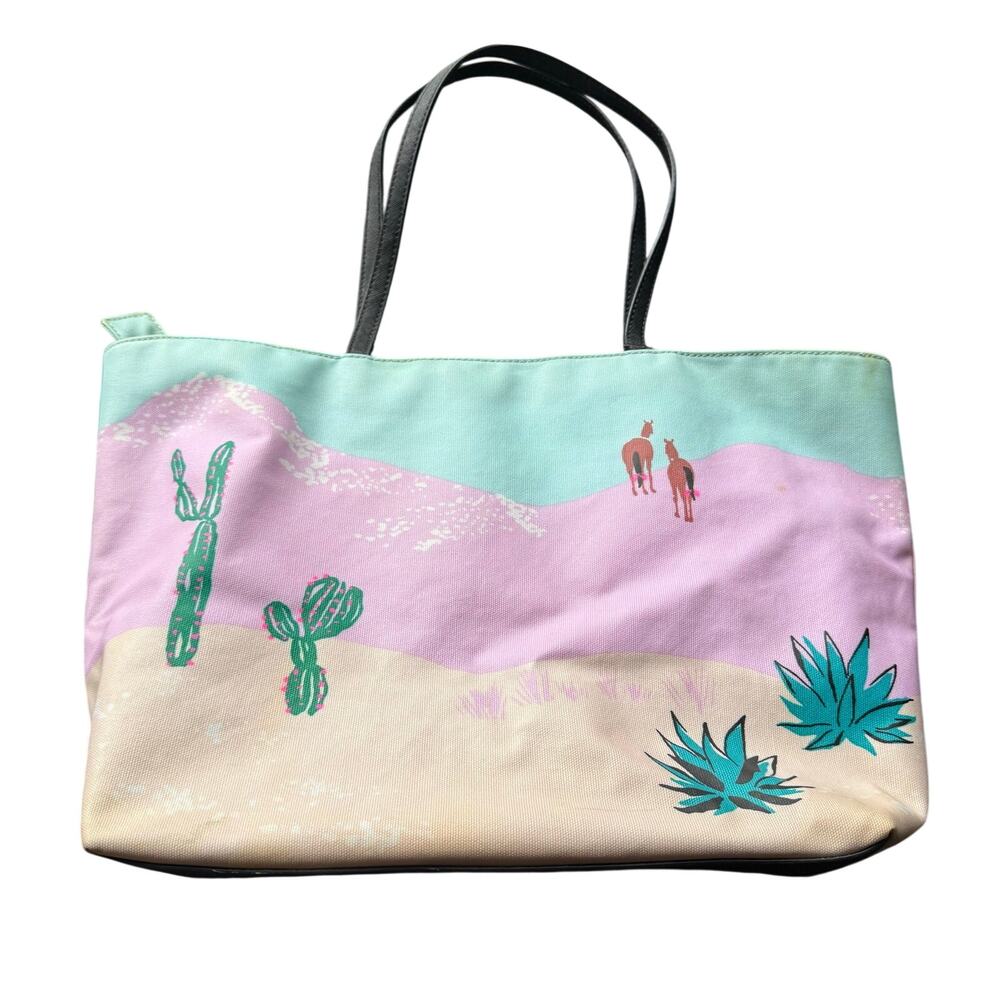 Kate Spade New Horizons Out of Office Large Coated Canvas Tote Bag - Picture 5 of 15